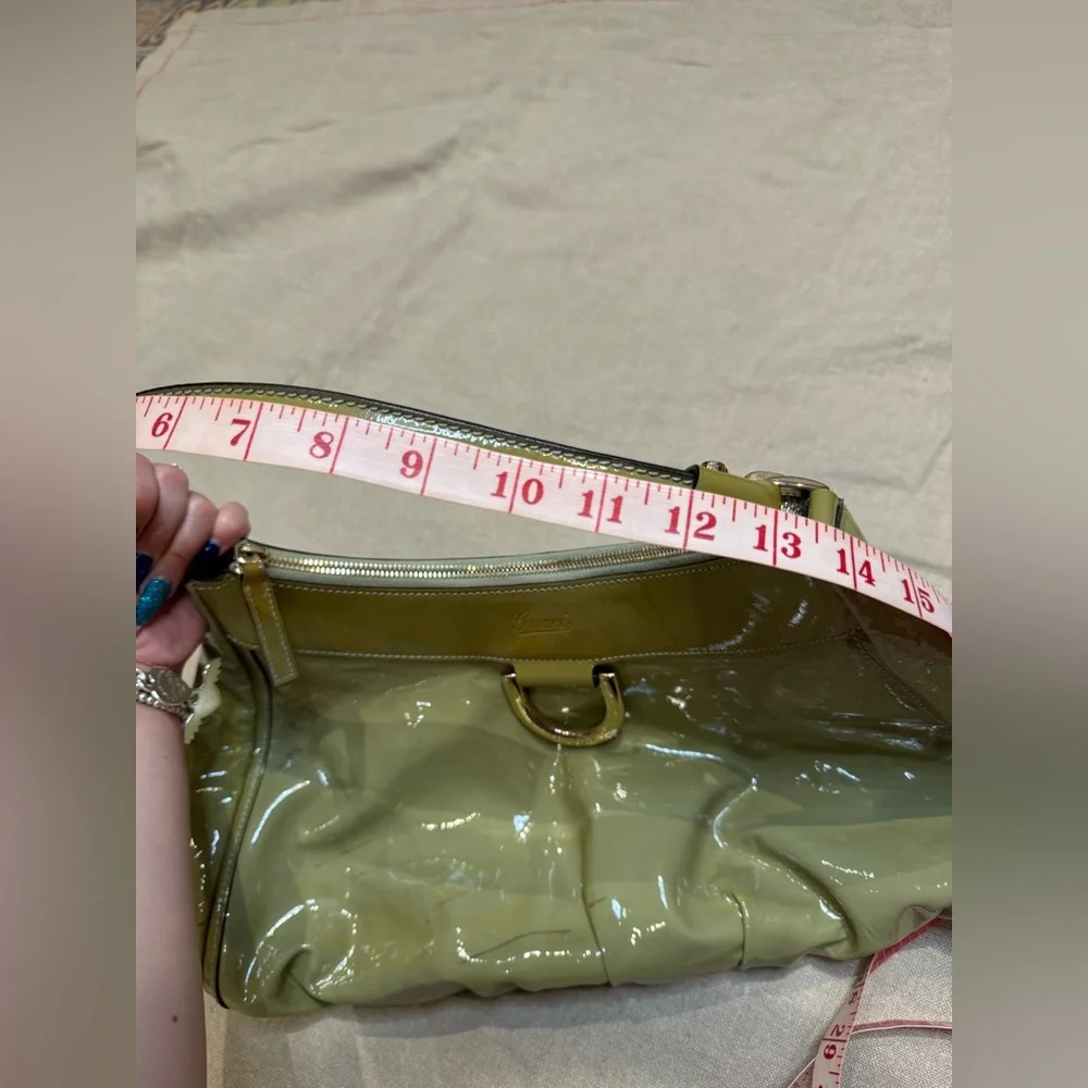 Gucci Abbey D-Ring Patent Leather Hobo Bag - Picture 14 of 16